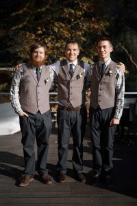 Wedding day of Russell and Alina